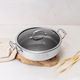 Rozsdamentes acél edény fedővel 28 cm, 3.8 L Berlinger Haus Eternal Collection BH 8515, Eterna tapadásmentes bevonattal, minden főzőlaphoz alkalmas