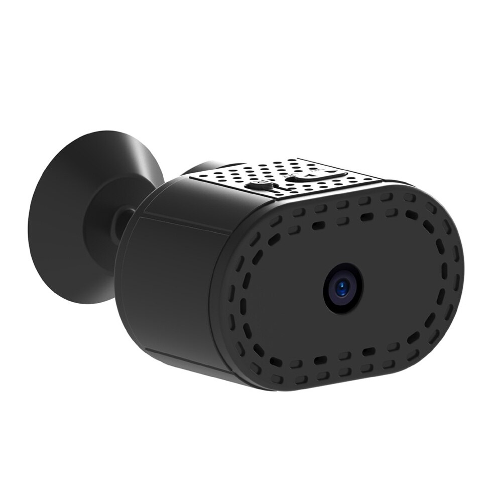 Mini cameră spion WiFi, vedere pe timp de noapte, Negru, ultra-compactă