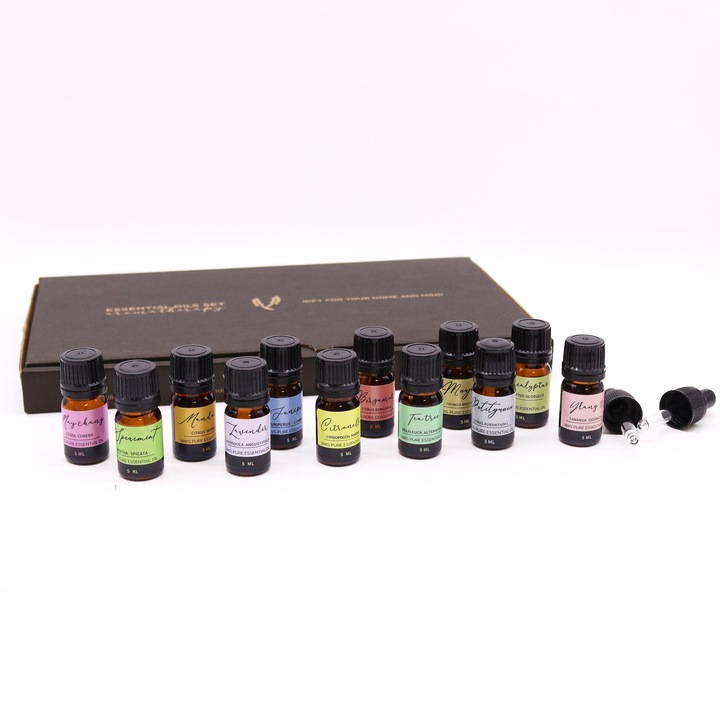 Set de uleiuri esentiale de aromaterapie - primavara