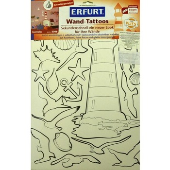 Sticker decorativ perete DE COLORAT, ERFURT & SOHN GERMANIA, 4 foi Sticker decorativ perete DE COLORAT, ERFURT & SOHN GERMANIA, 4 foi