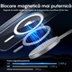 Калъф, съвместим със зареждане Magsafe за Apple iPhone 15 Pro, CASEY STUDIOS™, защитен, тънък, за безжично зареждане, повдигнати ръбове за защита на екрана и камерите