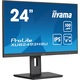 Monitor LED IPS iiyama ProLite XUB2493HSU-B6 23.8" Full HD, 100Hz, 1ms, HDMI, DisplayPort, HUB USB 2x2.0, HAS (150mm), Flicker-free + Blue light