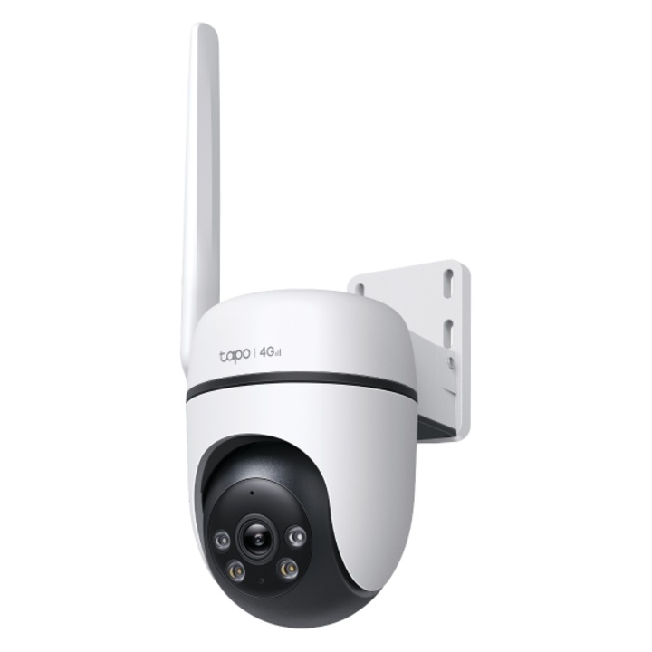 Интелигентна камера за наблюдение TP-Link Tapo C501GW, 4G LTE, Pan/Tilt 360 градуса на открито, Full HD 1080P, Безжична връзка, PoE, Starlight Color Night Vision, IP66, Двупосочно аудио, Разпознаване на хора и движения, Звукова аларма
