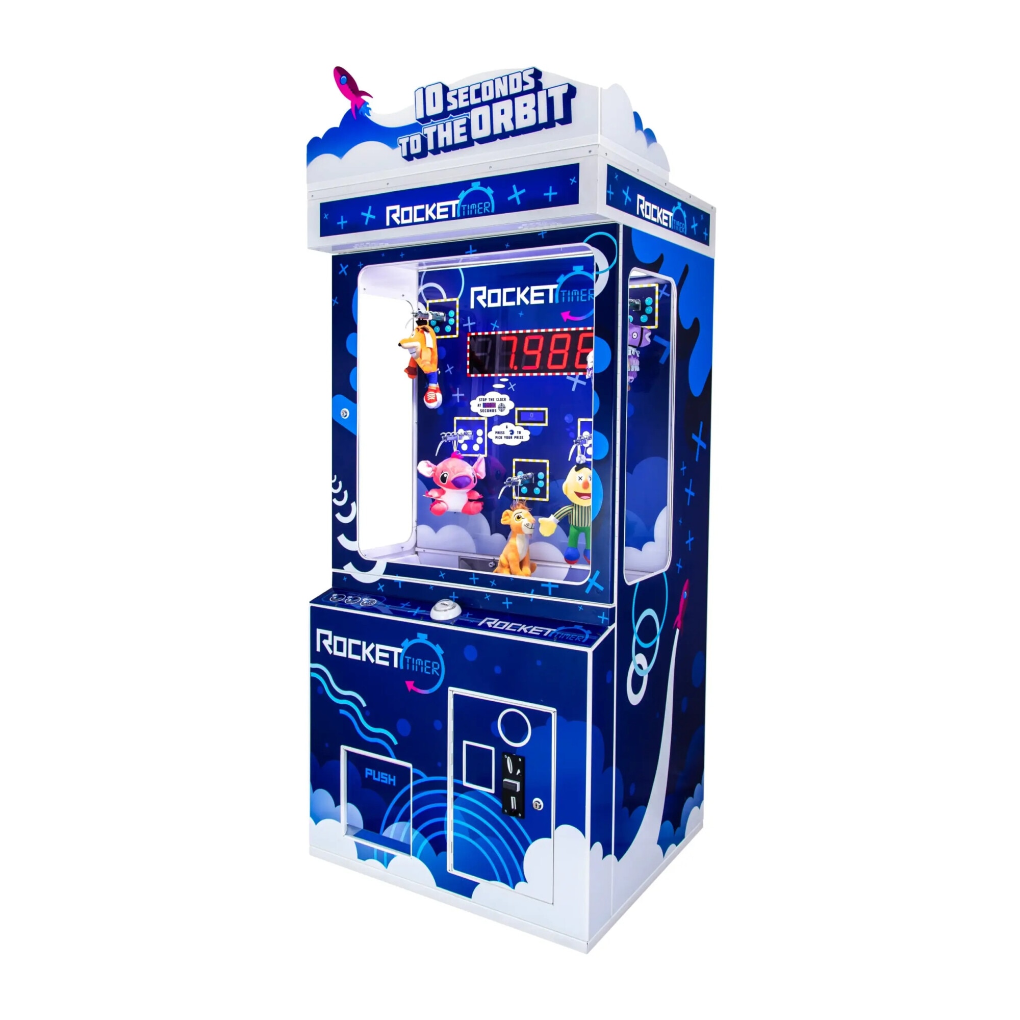 Consola Rocket Timer, JAKAR GAMES, 10 premii, design elegant