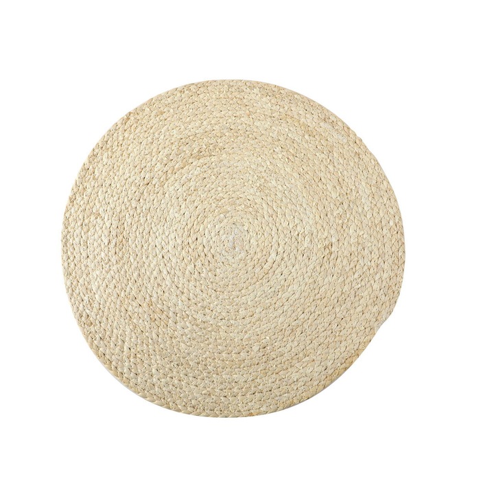 Set de 2 suporturi pentru masa, Spod Igly i Nitki, coaja de porumb, natur, 38x38cm