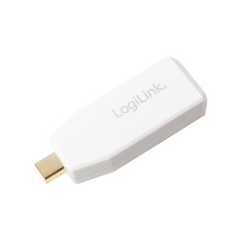 Adaptor Mini DisplayPort 1.2 (T) la HDMI 1.4 (M), LogiLink CV0102 Adaptor Mini DisplayPort 1.2 (T) la HDMI 1.4 (M), LogiLink CV0102