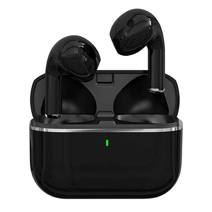 Vezeték nélküli Bluetooth 5.3 fülhallgató, zajszűrés, fekete, mini 5x3cm