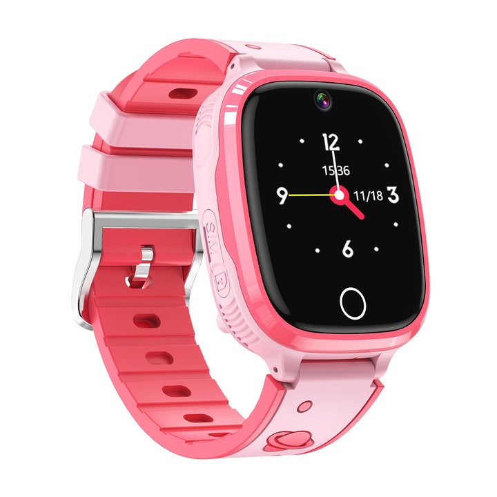 Okosóra gyerekeknek, vízálló 3-12 éves korig, rózsaszín