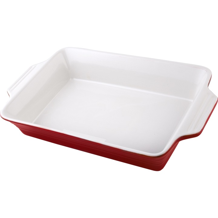 Tava de copt dreptunghiulara din ceramica, Lamart Casa, 2.5 l, 38, 7 x 22, 5 x 7 cm