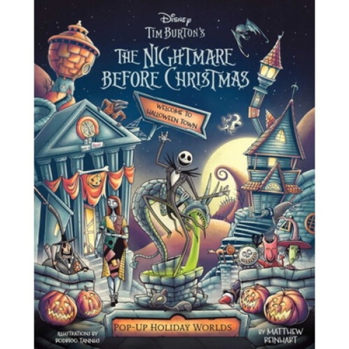 The Nightmare Before Christmas: Halloween Town: Pop-up Town Tour - Matthew Reinhart