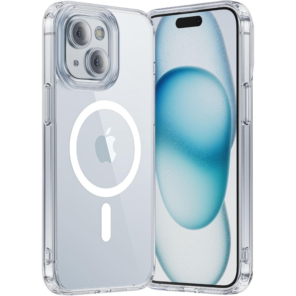 Husa compatibila cu Incarcarea Magsafe pentru Apple iPhone 15, CASEY STUDIOS™, de Protectie, Slim, pentru Incarcare Wireless, Margini Ridicate pentru Protectia Ecranului si a Camerelor