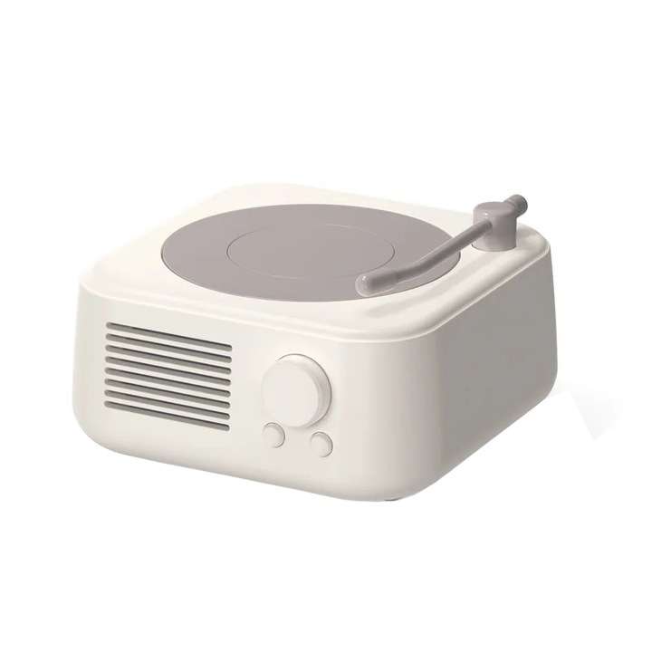 Boxa portabila Bluetooth, TWS, dimensiuni mini, suporta AUX, USB 20, FM, card TF de GB, rosu