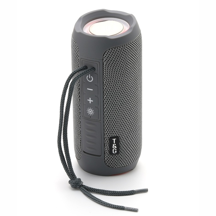 Boxa portabila MK-201, Bluetooth, Sunet stereo 3D, Apeluri hands-free, Radio FM, Card TF, Negru