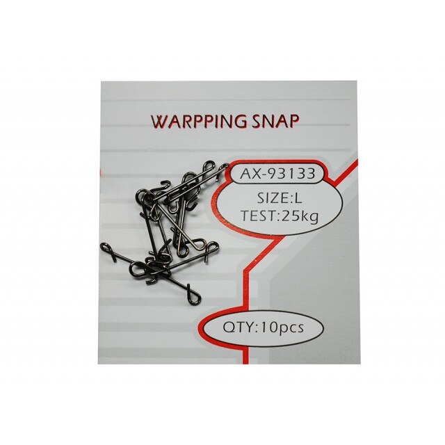 10 pcs per pack Axis Wrapping Snap AX-93133 