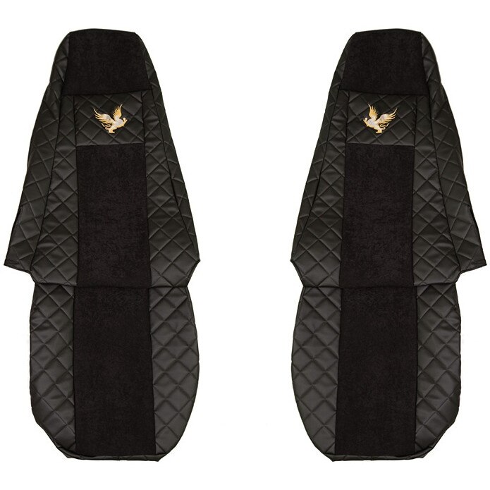 Set huse scaun Scania R G P 2016 negru