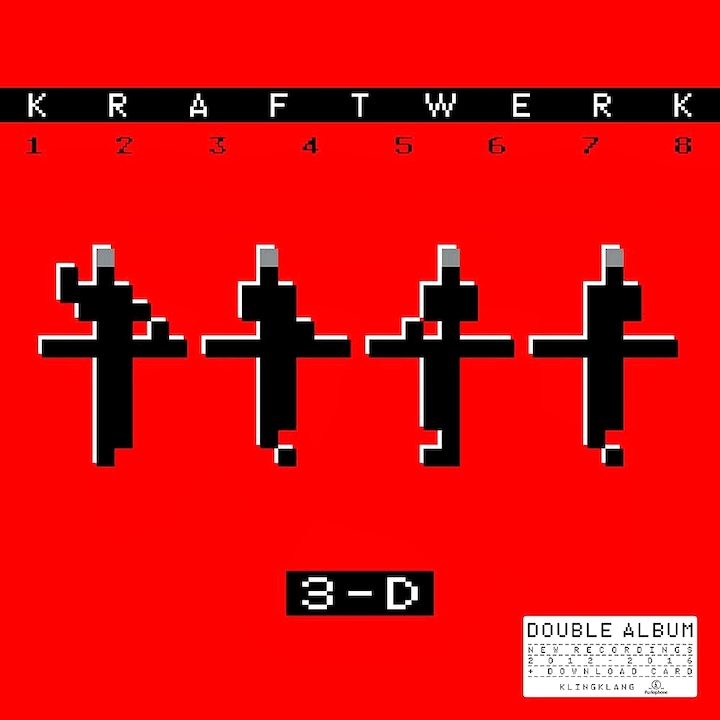 PARLOPHONE Kraftwerk - 3-D [LP] bakelit lemez, 2 db