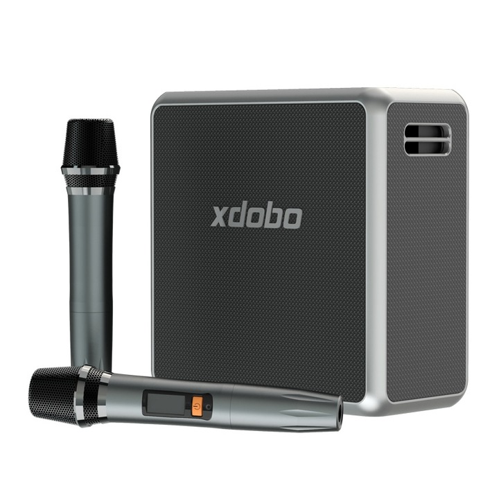 Boxa portabila XDOBO King Max 140W, IPX5, Karaoke, Bluetooth 5.0, Negru