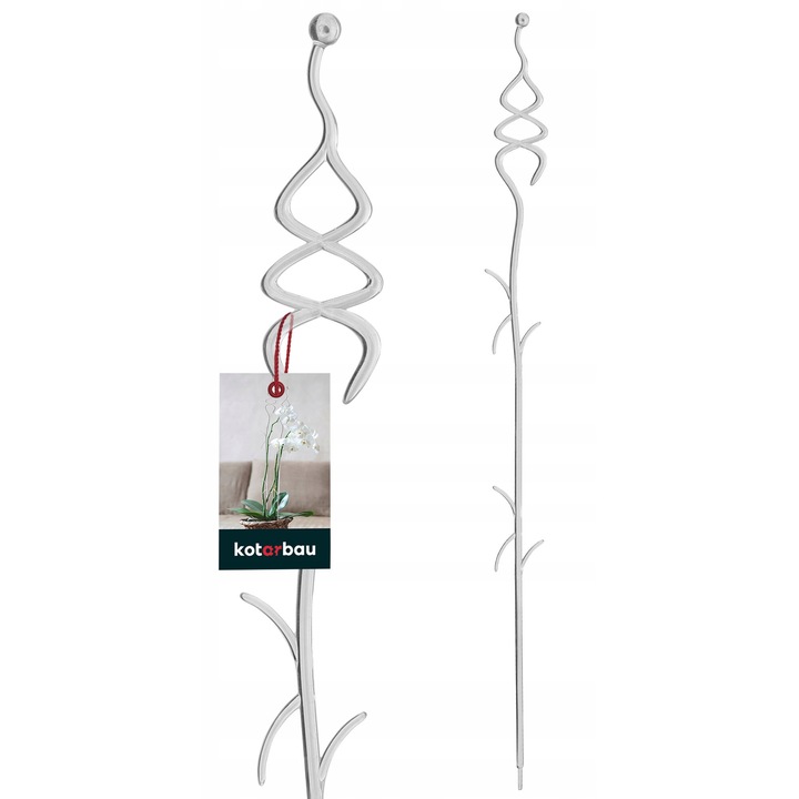 Suport pentru flori, Kotarbau, PVC, 55x4cm, transparent