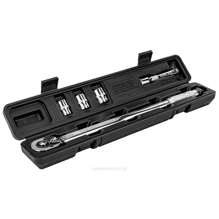 Динамометричен ключ 1/2", 470 mm, 28-210 Nm, Red Technic RTKD0114