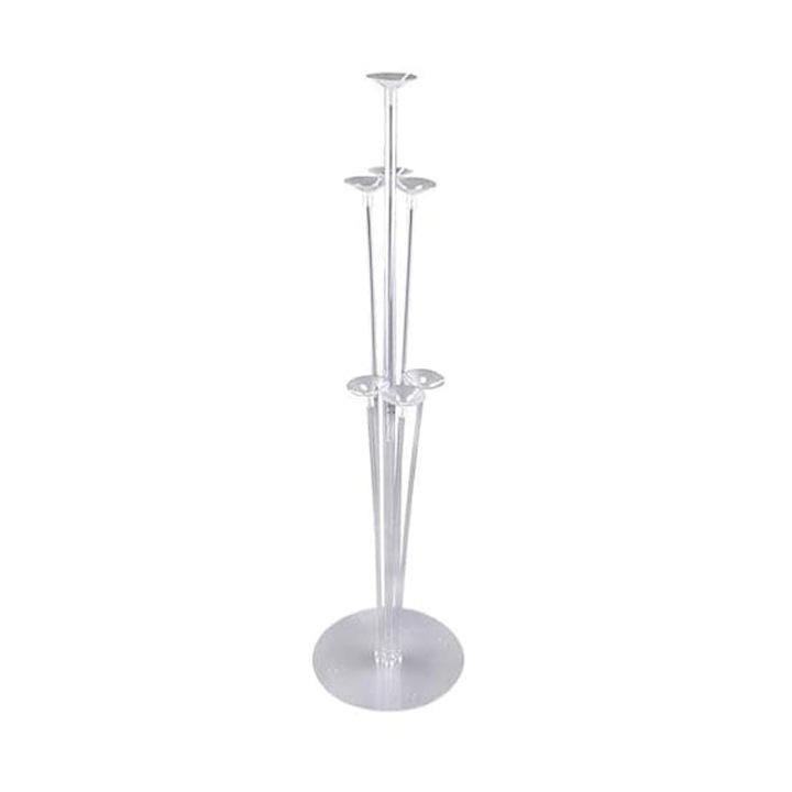 1 db léggömbtartó készlet, WELUOT, 71cm, többször használható, fehér