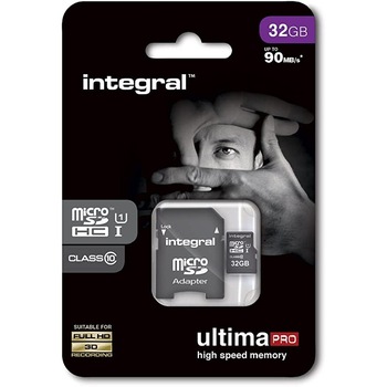 INTEGRAL Cu Cititor Card 32 GB INMSDH32G10-90U1 Negru INTEGRAL Cu Cititor Card 32 GB INMSDH32G10-90U1 Negru