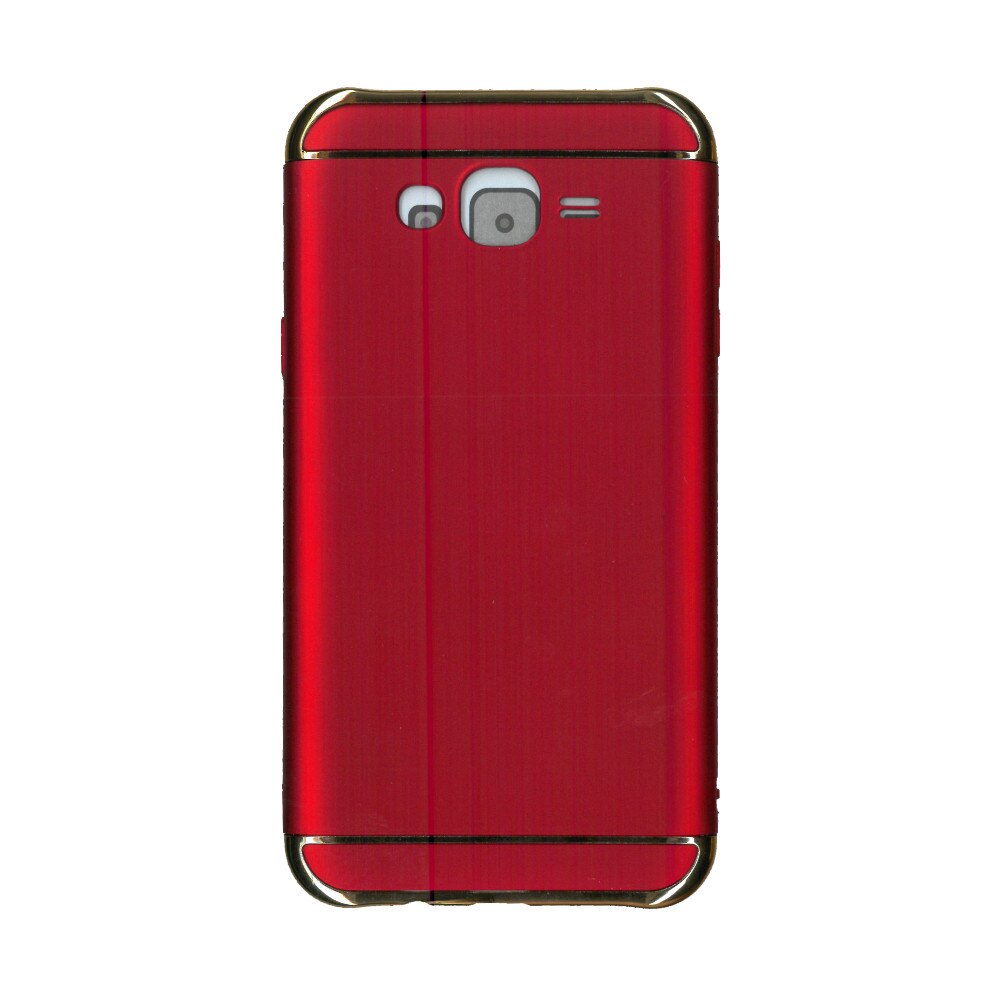 Husa carcasa 3in1 Electroplating pentru Samsung Galaxy J3, rosu