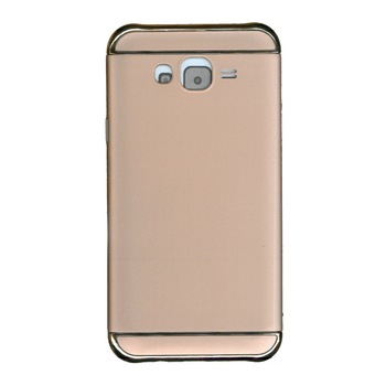 Husa carcasa 3in1 Electroplating pentru Samsung Galaxy J7, auriu Husa carcasa 3in1 Electroplating pentru Samsung Galaxy J7, auriu