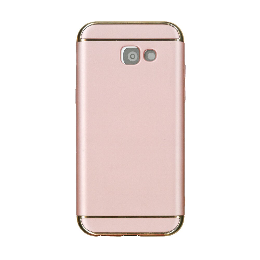 Husa carcasa 3in1 Electroplating pentru Samsung Galaxy A5 2017, roz