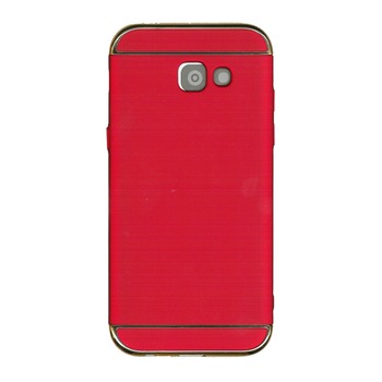 Husa carcasa 3in1 Electroplating pentru Samsung Galaxy A5 2016, rosu Husa carcasa 3in1 Electroplating pentru Samsung Galaxy A5 2016, rosu