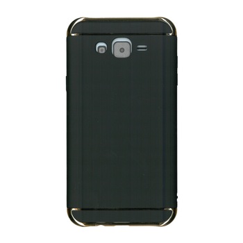 Husa carcasa 3in1 Electroplating pentru Samsung Galaxy J5, negru Husa carcasa 3in1 Electroplating pentru Samsung Galaxy J5, negru