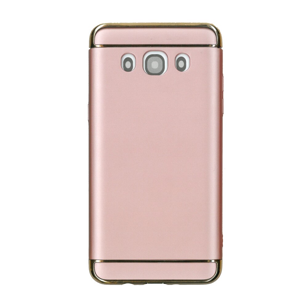 Husa carcasa 3in1 Electroplating pentru Samsung Galaxy J5 2016, roz