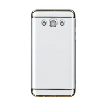 Husa carcasa 3in1 Electroplating pentru Samsung Galaxy J5 2016, argintiu Husa carcasa 3in1 Electroplating pentru Samsung Galaxy J5 2016, argintiu