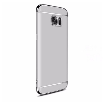 Husa carcasa 3in1 Electroplating pentru Samsung Galaxy S6, argintiu Husa carcasa 3in1 Electroplating pentru Samsung Galaxy S6, argintiu