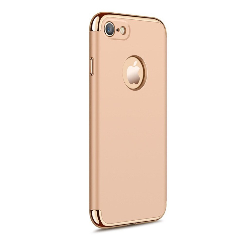 Husa carcasa 3in1 Electroplating pentru iPhone 7/8, auriu