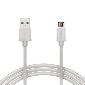 Cablu Devia Smart MicroUSB, White, 1m Cablu Devia Smart MicroUSB, White, 1m