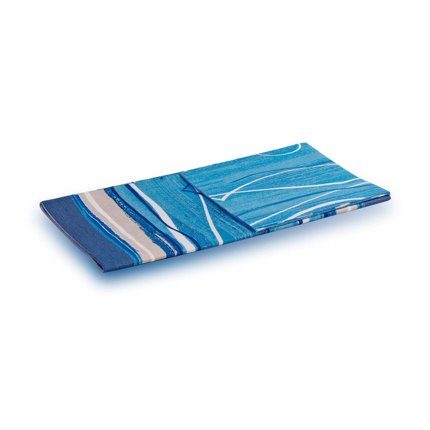 Set 1 Traversa + 2 Servete / 40x120cm + 40x40cm - UBELLA Spirit-Turchese