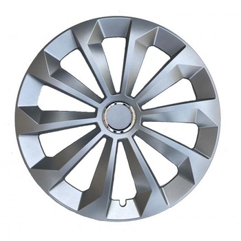 Set capace roti model Fame cu inel cromat - 14 inch Set capace roti model Fame cu inel cromat - 14 inch