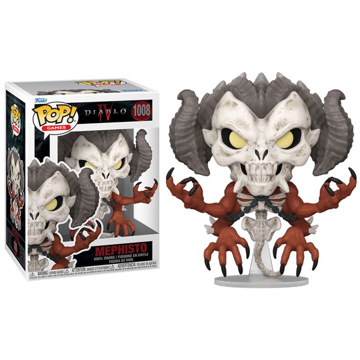 Figurina Funko POP! Mephisto, Diablo 4, 9cm, multicolor