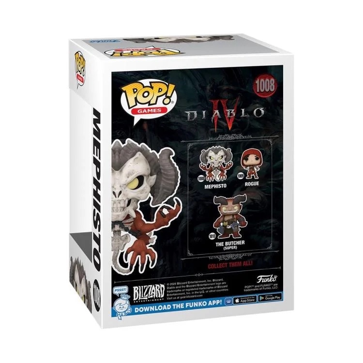 Figurina Funko POP! Mephisto, Diablo 4, 9cm, multicolor - eMAG.ro