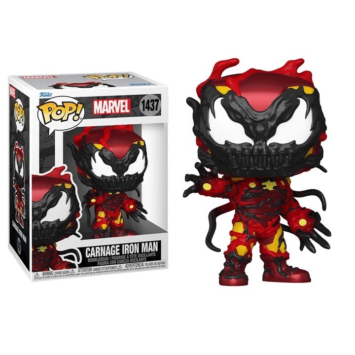 Фигурка FunKo POP!, Carnage Iron Man, 9см, Многоцветен