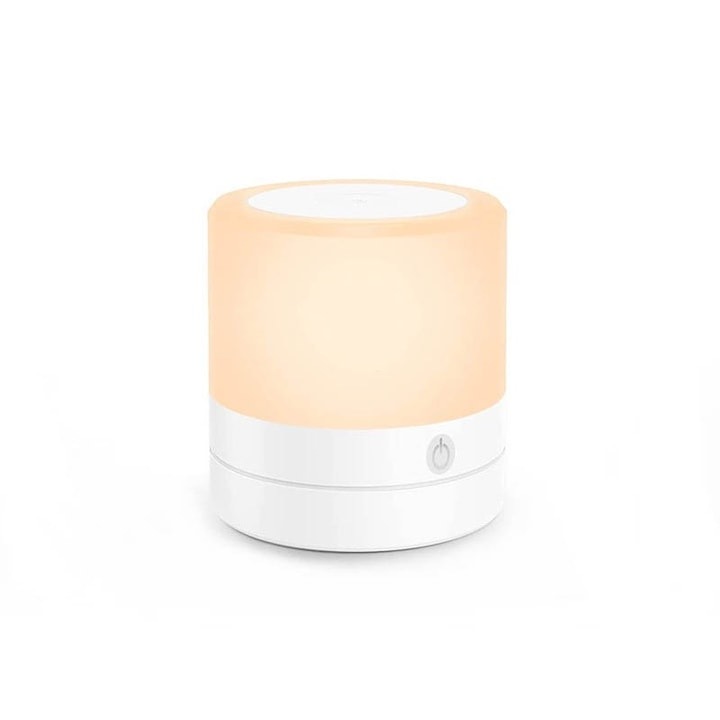 Нощна лампа WELUOT, LED, RGB, 13 цвята, сензорно управление, батерия 1500 mAh, USB