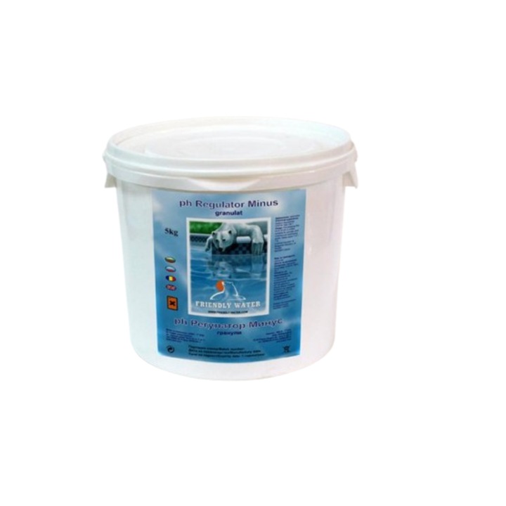 Препарат коректор рН минус Friendly Water, на гранули, 5 кг