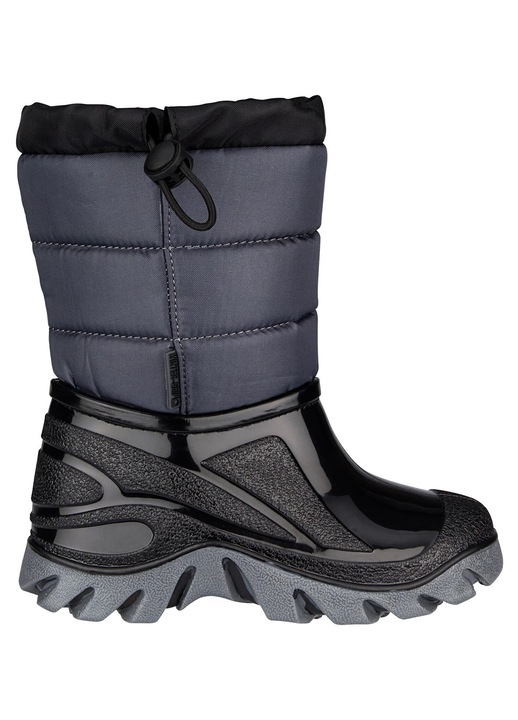 Hótaposó csizma Winter Grip WELLY WALKER, fekete/szürke, 30/31