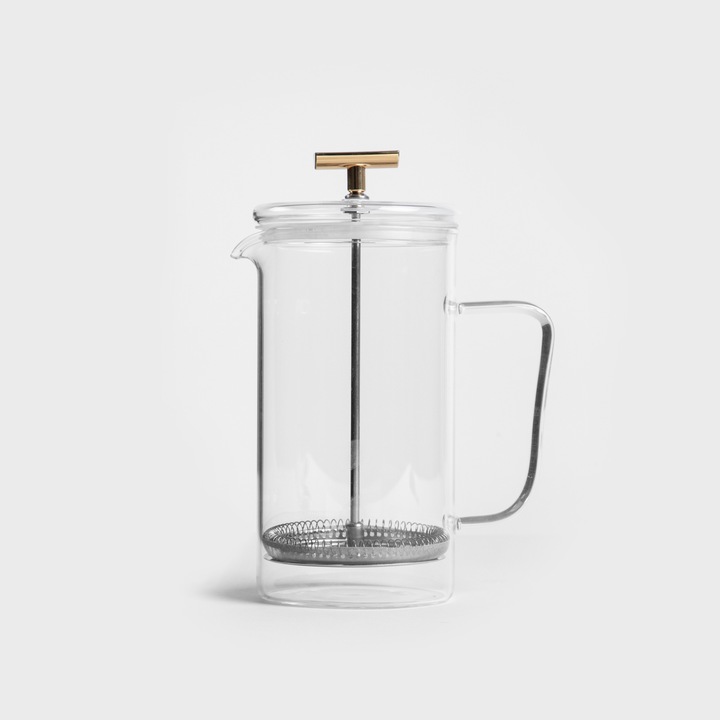 Átlátszó üveg vízforraló LATTRICE 1 l HOMLA