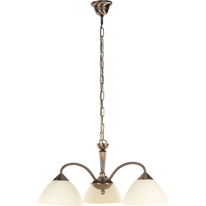 Полилей Rabalux Regina, E14, 3x40W, 3 крушки, Бронз/Крем