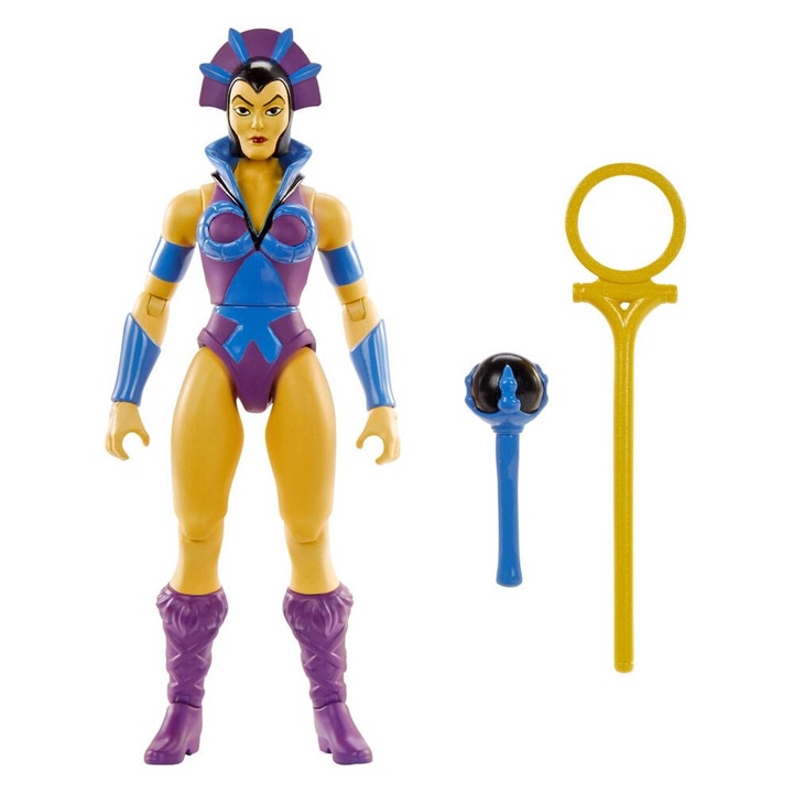 Фигурка Evil-Lyn, Mattel, 14см, комплект с аксесоари, многоцветна, 6+
