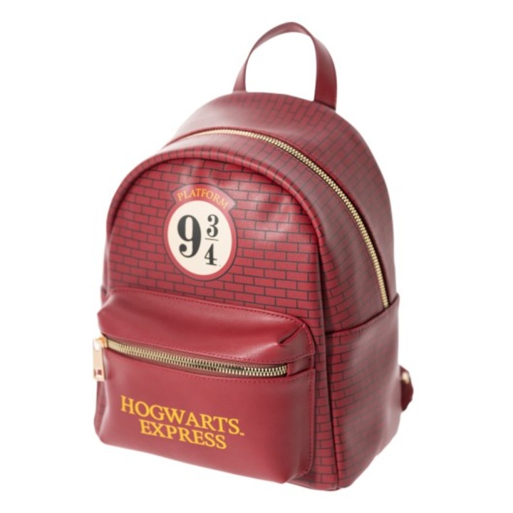 Раница Harry Potter, Hogwarts Express 9 3/4, 25 см, с едно основно отделение и преден джоб