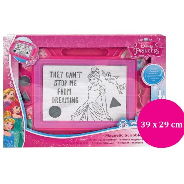 Tabla magnetica pentru desenat, Disney Princess, 39 x 29 cm