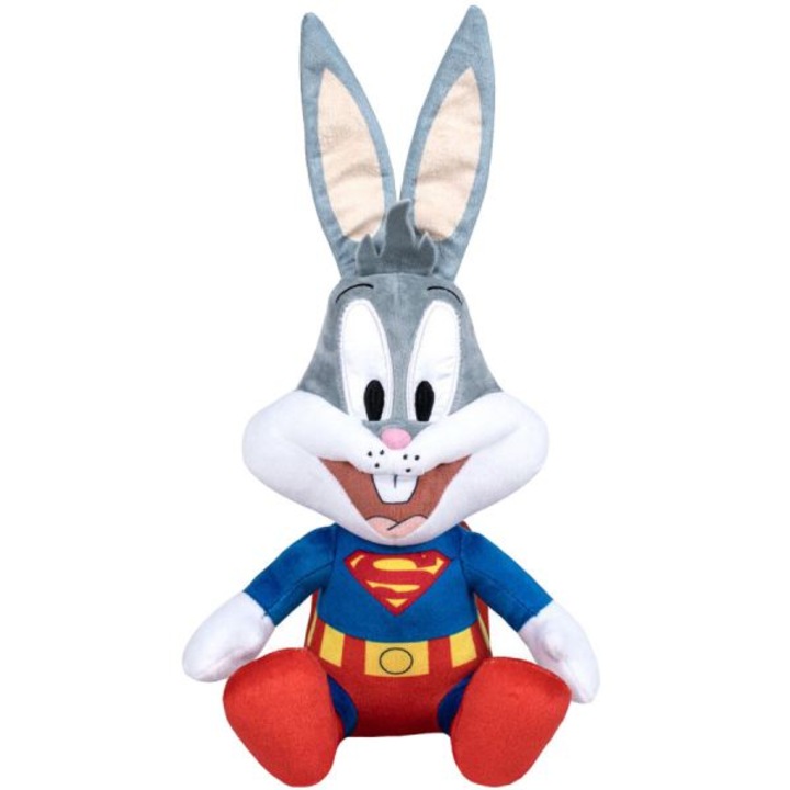 Плюшена играчка Bugs Bunny Superman, Looney Tunes, 25 см