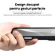 Калъф CASEY STUDIOS™ съвместим с Apple 16 Pro Max, мек силикон Premium, микрофибърна вътрешна част, черен, защитен, ултра тънък, за безжично зареждане
